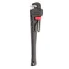 Husky 18 In. Heavy-Duty Cast Iron Pipe Wrench With 2 In. Jaw Capacity