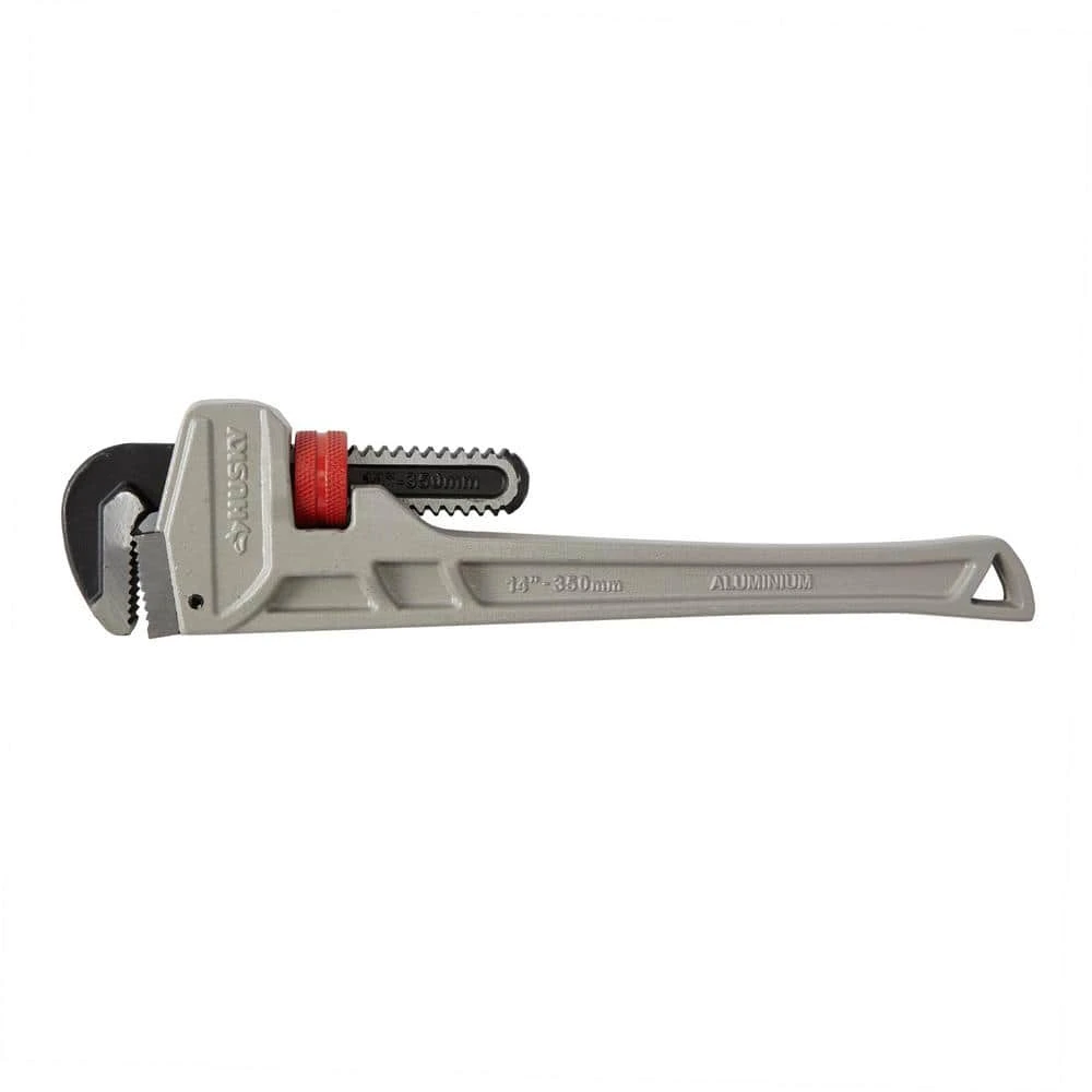 Husky 14 In. Aluminum Pipe Wrench With 1-1/2 In. Jaw Capacity 5 Husky 14 In. Aluminum Pipe Wrench With 1-1/2 In. Jaw Capacity - Image 5