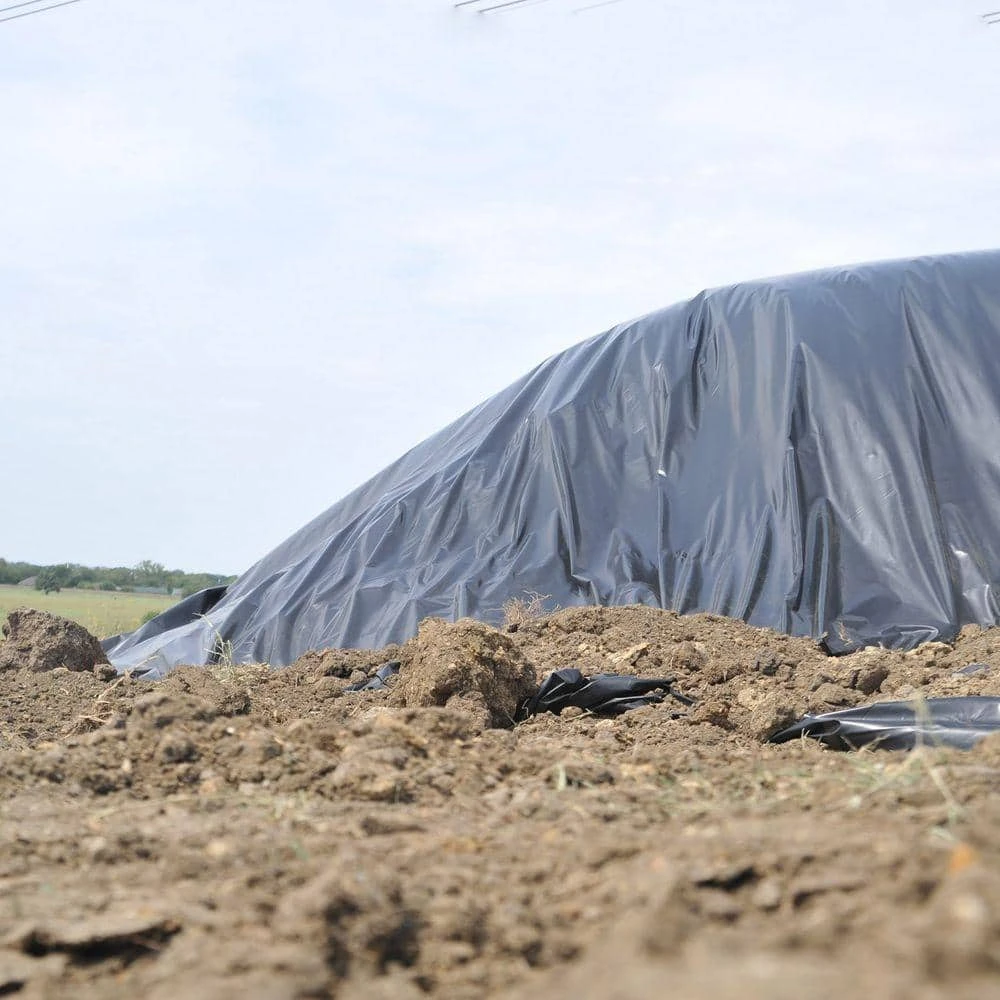 Husky 8 Ft. X 100 Ft. Black 4 Mil Plastic Sheeting 5 Husky 8 Ft. X 100 Ft. Black 4 Mil Plastic Sheeting - Image 5