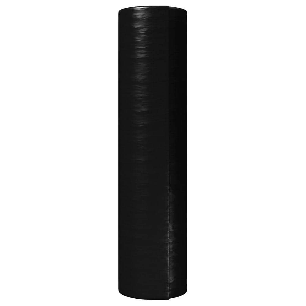 Husky 8 Ft. X 100 Ft. Black 4 Mil Plastic Sheeting 2 Husky 8 Ft. X 100 Ft. Black 4 Mil Plastic Sheeting - Image 2