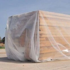 Husky 8 Ft. 4 In. X 100 Ft. Clear 6 Mil Polyethylene Film -Husky Shop husky plastic sheeting cf06083c 1f 1000