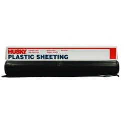 Husky 12 Ft. X 50 Ft. Black 6 Mil Plastic Sheeting