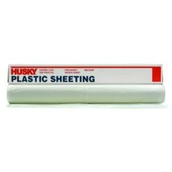 Husky 12 Ft. X 50 Ft. Clear 6 Mil Plastic Sheeting