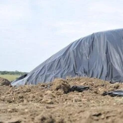 Husky 16 Ft. X 50 Ft. Black 6 Mil Plastic Sheeting -Husky Shop husky plastic sheeting cf0616 50b 31 1000