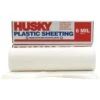 Husky 20 Ft. X 100 Ft. White 6 Mil Plastic Sheeting