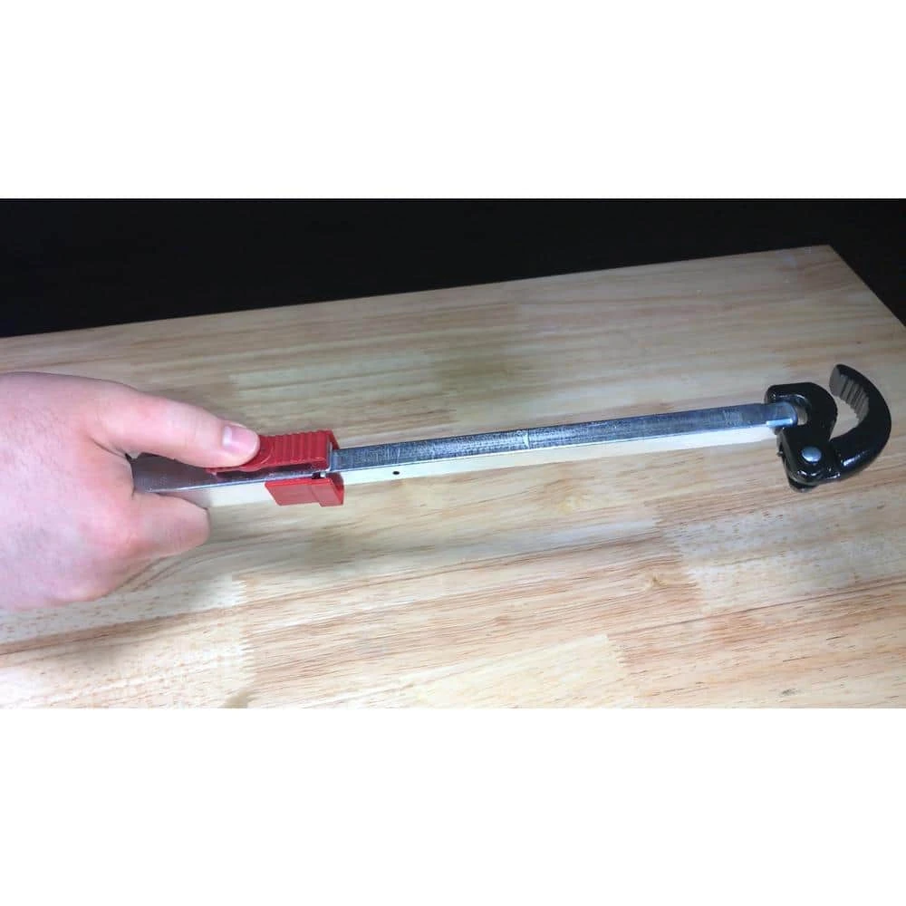 Husky 1‑1/2 In. Quick‑Release Telescoping Basin Wrench – Adjustable Plumbing Tool For Faucet And Valve Nuts 5 Husky 1‑1/2 In. Quick‑Release Telescoping Basin Wrench – Adjustable Plumbing Tool For Faucet And Valve Nuts - Image 5