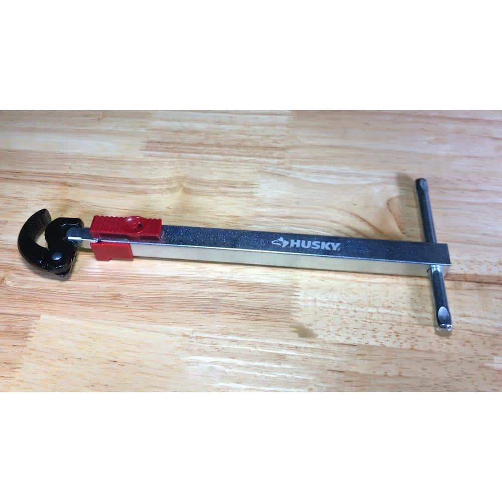 Husky 1‑1/2 In. Quick‑Release Telescoping Basin Wrench – Adjustable Plumbing Tool For Faucet And Valve Nuts 12 Husky 1‑1/2 In. Quick‑Release Telescoping Basin Wrench – Adjustable Plumbing Tool For Faucet And Valve Nuts - Image 12