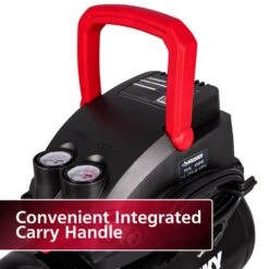 Husky 3 Gal. 120 PSI Portable Electric Oil-Free Light Duty Hotdog Air Compressor With Fold Down Handle And 1-Quick Coupler -Husky Shop husky portable air compressors 0200345 4f 1000