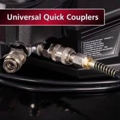 Husky HSKY 6 Gal. 150 PSI Portable Electric Pancake Air Compressor W/18GA Brad Nailer And Hose -Husky Shop husky portable air compressors 02106415a 1f 1000