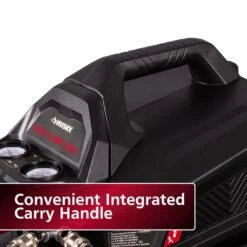 Husky HSKY 6 Gal. 150 PSI Portable Electric Pancake Air Compressor W/18GA Brad Nailer And Hose -Husky Shop husky portable air compressors 02106415a 44 1000