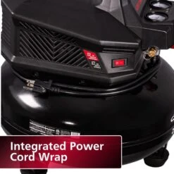 Husky HSKY 6 Gal. 150 PSI Portable Electric Pancake Air Compressor W/18GA Brad Nailer And Hose -Husky Shop husky portable air compressors 02106415a fa 1000 1