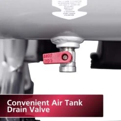 Husky 4.5 Gal. 175 PSI Portable Electric Oil-Free Quiet Twin Stack Jobsite Air Compressor W/Rubber Wheels And 2-Quick Couplers -Husky Shop husky portable air compressors 3320445 44 1000