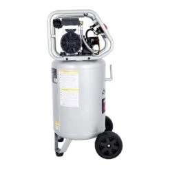 Husky 20 Gal.165 PSI Vertical Electric Oil-Free Quiet Auto/Workshop Air Compressor With Dual Gauges And 2-Quick Couplers -Husky Shop husky portable air compressors 3332013 40 1000