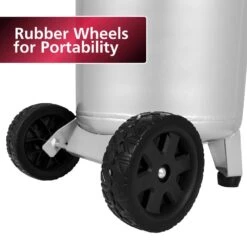 Husky 20 Gal.165 PSI Vertical Electric Oil-Free Quiet Auto/Workshop Air Compressor With Dual Gauges And 2-Quick Couplers -Husky Shop husky portable air compressors 3332013 76 1000