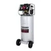 Husky 27 Gal.165 PSI Vertical Electric Oil-Free Quiet Auto/Workshop Air Compressor With Dual Gauges And 2-Quick Couplers