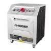 Husky 8 Gal. 150 PSI Electric Oil-Free Quiet Workshop Air Compressor In Sound Insulated Cabinet With 2-Quick Couplers