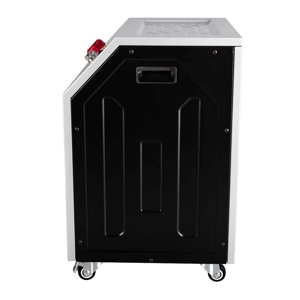 Husky 8 Gal. 150 PSI Electric Oil-Free Quiet Workshop Air Compressor In Sound Insulated Cabinet With 2-Quick Couplers 2 Husky 8 Gal. 150 PSI Electric Oil-Free Quiet Workshop Air Compressor In Sound Insulated Cabinet With 2-Quick Couplers - Image 2
