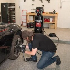 Husky 27 Gal. 200 PSI Oil Free Portable Vertical Electric Air Compressor 25 Husky 27 Gal. 200 PSI Oil Free Portable Vertical Electric Air Compressor -Husky Shop husky portable air compressors c271h 44 1000