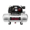 Husky 2 Gal. 125 PSI 1 HP Silent Oil Free Electric Air Compressor