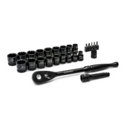 Husky 100-Position 3/8 In. Drive Universal Socket Wrench Set (26-Piece) -Husky Shop husky ratchet socket sets h1003d26sws 40 1000