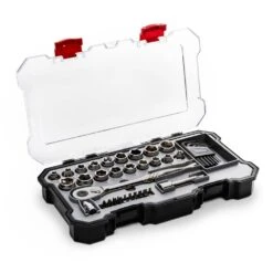 Husky 3/8 In. Drive Ratchet And Socket Set In Build-Out Case (45-Piece) 6 Husky 3/8 In. Drive Ratchet And Socket Set In Build-Out Case (45-Piece) -Husky Shop husky ratchet socket sets h3d45buildsws a0 1000