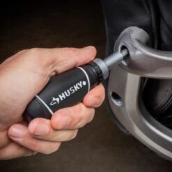 Husky 1/4 In. X 3/8 In. Stubby Ratchet And Socket Set (92-Piece) -Husky Shop husky ratchet socket sets h46ptsts2pkcb 1f 1000