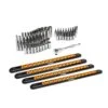 Husky 1/4 In. Drive SAE And Metric Socket And Bit Set With Ratchet And Rails (70-Piece)