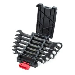 Husky 100-Position MM Double Ratcheting Wrench Set (6-Piece) -Husky Shop husky ratcheting wrenches h100drw6pcmmn 77 1000