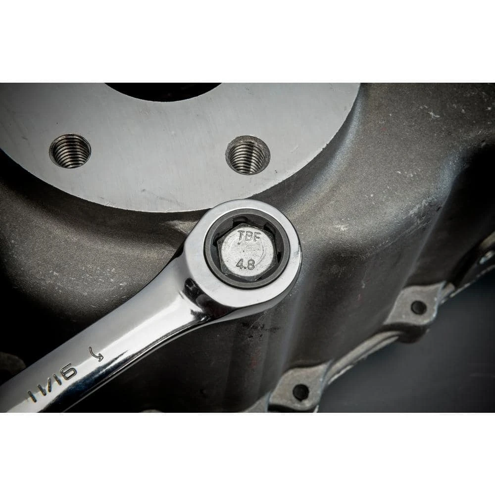 Husky BITE SAE 72-Tooth Ratcheting Wrench Set (8-Piece) 9 Husky BITE SAE 72-Tooth Ratcheting Wrench Set (8-Piece) - Image 9