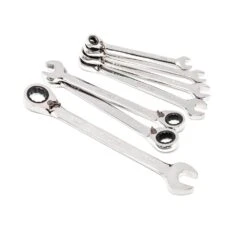 Husky Reversible Ratcheting MM Combination Wrench Set (7-Piece) -Husky Shop husky ratcheting wrenches hrrw7pcmm c3 1000