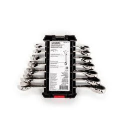 Husky Reversible Ratcheting SAE Combination Wrench Set (7-Piece) -Husky Shop husky ratcheting wrenches hrrw7pcsae 66 1000