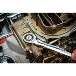 Husky Ratcheting Combination Wrench Set, SAE/MM (10-Piece) -Husky Shop husky ratcheting wrenches hrw10pcmix 44 1000