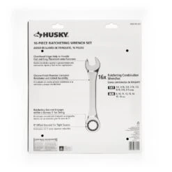 Husky SAE And Metric Ratcheting Wrench Set (16-Piece) -Husky Shop husky ratcheting wrenches hrw16pcsm 66 1000