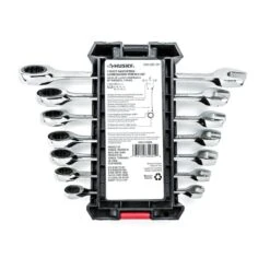 Husky Ratcheting MM Combination Wrench Set (7-Piece) -Husky Shop husky ratcheting wrenches hrw7pcmmn 06 1f 1000