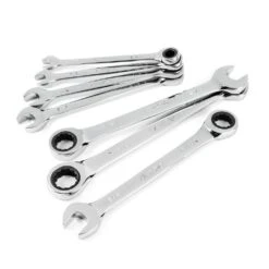 Husky Ratcheting SAE Combination Wrench Set (7-Piece)