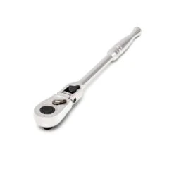 Husky 3/8 In. Drive 100-Position Chrome Locking Flex-Head Ratchet -Husky Shop husky ratchets h100c38flrat 4f 1000