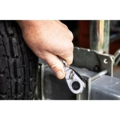 Husky 3/8 In. Drive 100-Position Chrome Stubby Ratchet -Husky Shop husky ratchets h100c38srat 1f 1000