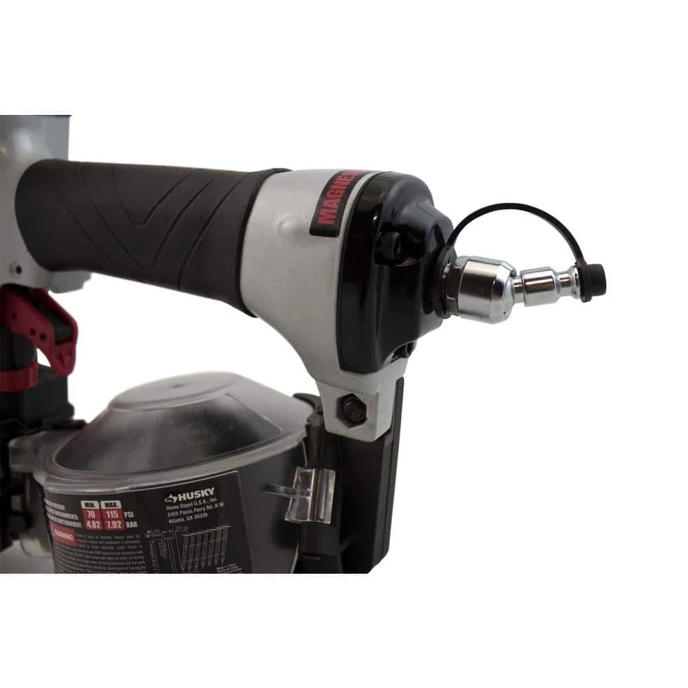 Husky Pneumatic 15-Degree 1-3/4 In. Coil Roofing Nailer 6 Husky Pneumatic 15-Degree 1-3/4 In. Coil Roofing Nailer - Image 6