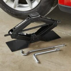 Husky 1-1/2 Ton Scissor Car Jack -Husky Shop husky scissor jacks hd00113 fa 1000