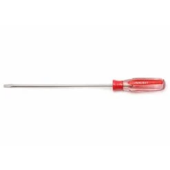 Husky 3/16 In. X 8 In. Round Shaft Cabinet Tip Slotted Screwdriver