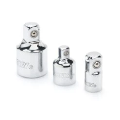 Husky 1/4 In., 3/8 In. And 1/2 In. Drive SAE And MM Extension And Adapter Set (11-Piece) -Husky Shop husky socket adapter sets haccy11pcrm 40 1000