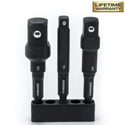 Husky 2.5 In. Impact Socket Adapter Set (3-Piece) -Husky Shop husky socket adapter sets hiskdrapt3pcnn 66 1000