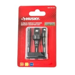 Husky 2.5 In. Impact Socket Adapter Set (3-Piece) -Husky Shop husky socket adapter sets hiskdrapt3pcnn 77 1000