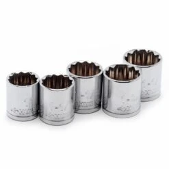 Husky 1/2 In. Drive SAE Large Socket Set (5-Piece) 12 Husky 1/2 In. Drive SAE Large Socket Set (5-Piece) -Husky Shop husky socket sets h2dsae5pc 44 1000