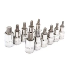 Husky 1/2 In. Drive Torx Hex Bit Socket Set (11-Piece)