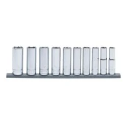 Husky 3/8 In. Drive Deep Metric Socket Set (10-Piece)