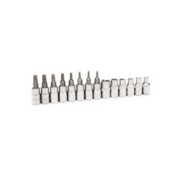 Husky 1/4 In. Drive Torx Bit Socket Set (14-Piece) -Husky Shop husky socket sets h4dtorx14pc 4f 1000