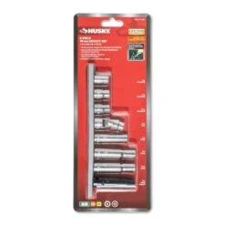 Husky 10 Mm Metric Socket Set (8-Piece) -Husky Shop husky socket sets hv8skt10mm 4f 1000