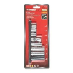 Husky SAE 1/2 In. Socket Set (8-Piece) 12 Husky SAE 1/2 In. Socket Set (8-Piece) -Husky Shop husky socket sets hv8skt12 77 1000