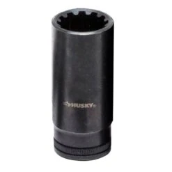 Husky 3/8 In. Drive 10 Mm Knurl Grip Deep Universal Socket